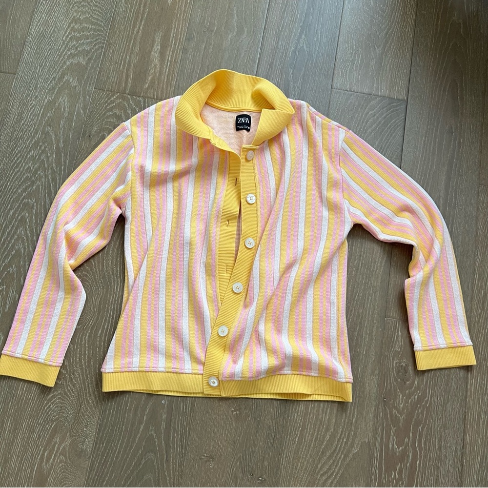 Zara jacquard jacket